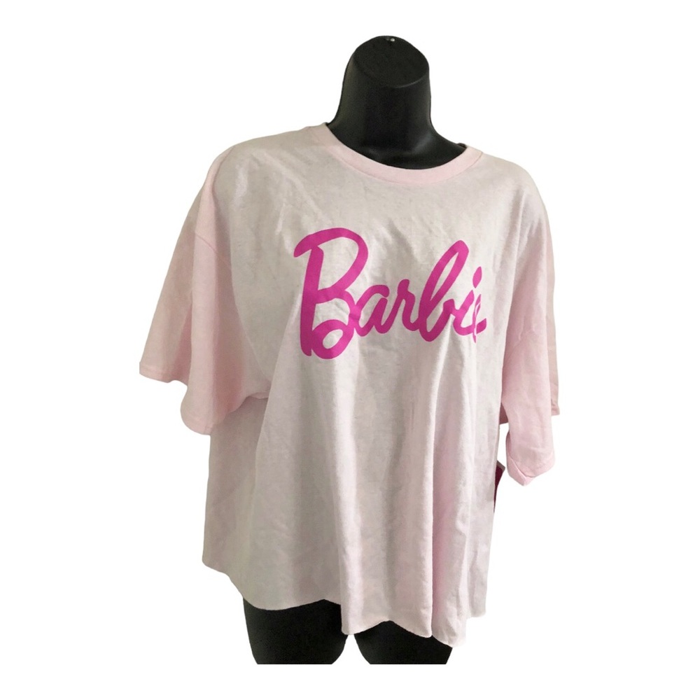 Barbie pink graphic print Barbie corvette t-shirt size XL new - Picture 4 of 16